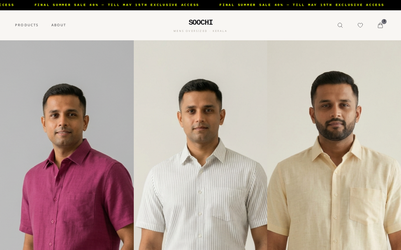 Soochi website preview